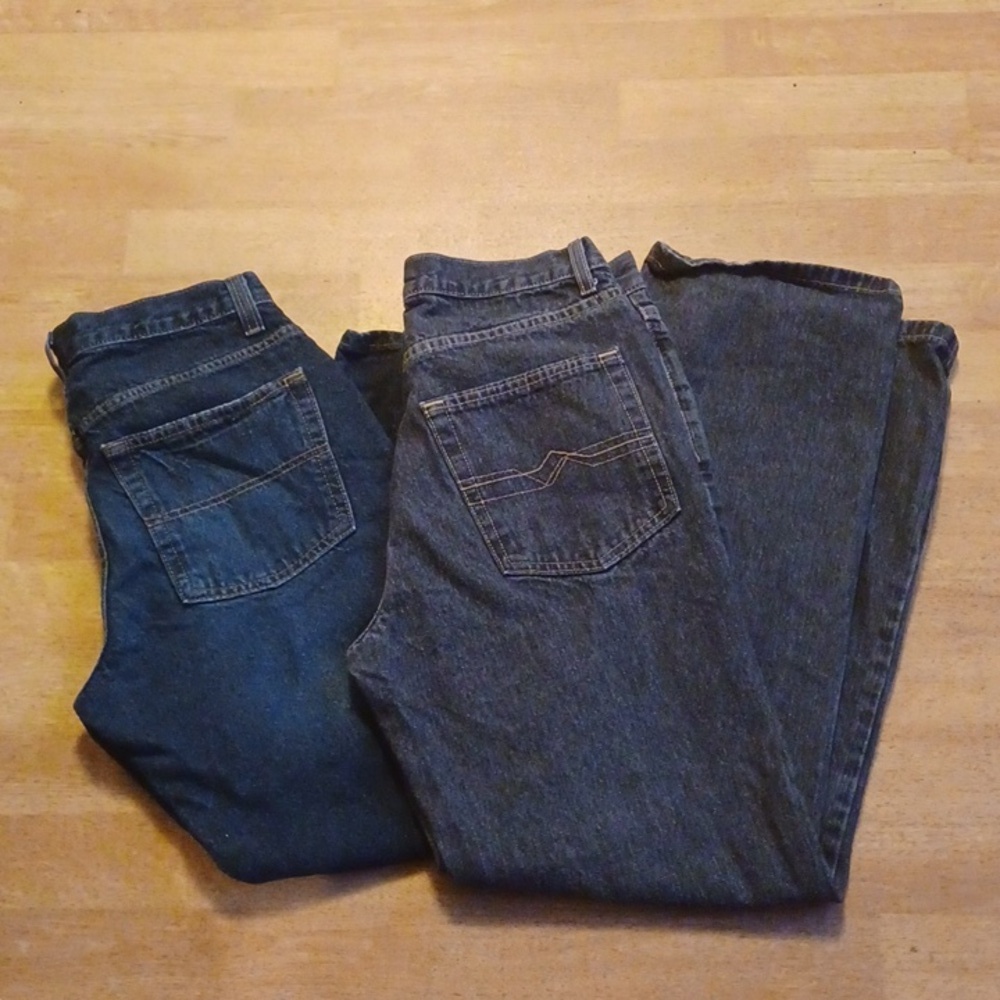 Red camel jeans 2 pair size 30x30